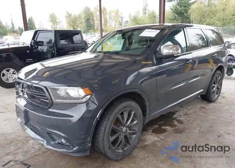 2018 Dodge Durango Gt Awd from USA, damaged, VIN 1C4RDJDG3JC312421